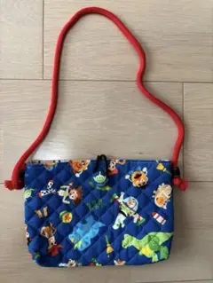 キャラクター柄 キルティングナップザック