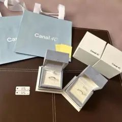 本日お値下げ　Canal 4℃リング・指輪 2個セット美品　素敵に重ねづけ