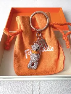 Folli Follie クリスタルクマキーホルダー