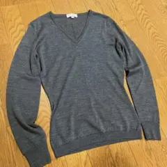 イギリス製【美品】ジョンスメドレー メリノウールニットM
