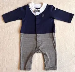 ミキハウス フォーマル ロンパース 蝶ネクタイ お食い初め 結婚式 70