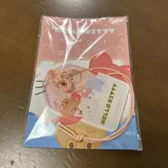 ハローキティ　福福おまもり風　アクリルキーホルダー　サンリオ