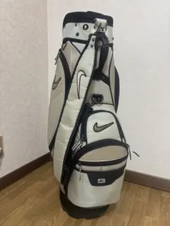 Nike ゴルフキャディバッグ ブラック/シルバー NIKE（ナイキ） ゴルフバッグ NIKE GOLF CLASSIC CART GOLF BAG Black