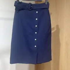 PROPORTION ネイビー タイトスカート サイズ3