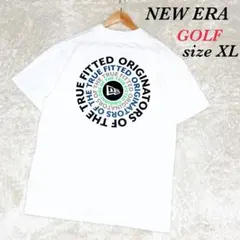 Golfickers ゴルフィッカーズ M 白×緑 バックプリント 半袖Tシャツ