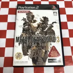 【C19412】メタルギア ソリッド3 SNAKE EATER
