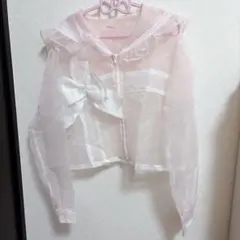 シャーリーテンプルfor ladies⭐︎ドットチュールボレロ カーディガン