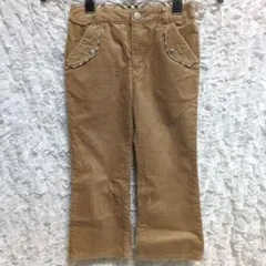 Burberry ベージュ ロングパンツ コーデュロイ 100cm