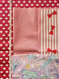 さ*ち様 オックス生地　はぎれ　女の子