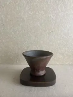 【備前焼】削り面 酒器 / コーヒーカップ / ビアカップ｜民藝｜ギャラリー購入