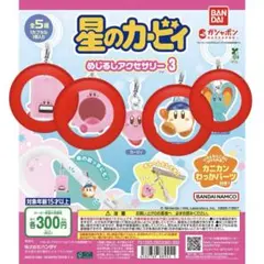 星のカービィ めじるしアクセサリー3 【4点セット】