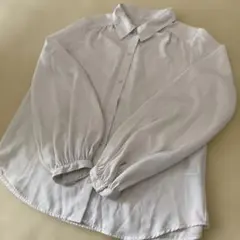 GU 長袖ブラウス