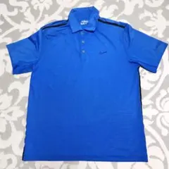 ◆ナイキゴルフ メンズ 半袖ポロシャツ（ブルー）◆