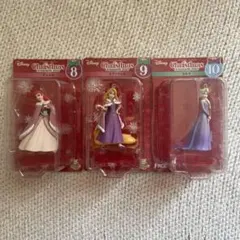 ディズニークリスマスオーナメントくじ 3体セット