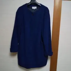 コクーンコート ノーカラージャケット