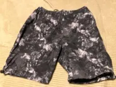 ZARA ザラ スイムショートパンツ L 迷彩柄 黒白 プール/海/フェス