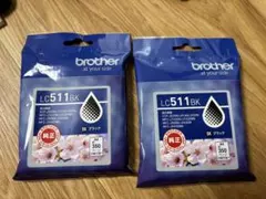 Brother 純正 インクカートリッジ LC511BK 2個セットのサムネイル