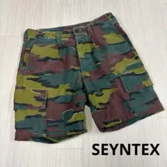 SEYNTEX 迷彩カーゴショートパンツ　カモフラ　ミリタリー　M/S