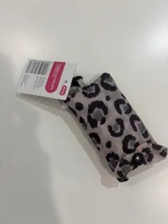 新品未使用折りたたみエコバッグポーランドドラッグストアピンクヒョウ柄豹アニマル