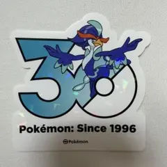 韓国限定 ポケモン 30周年記念 ステッカー 公式品 シール エルレイド