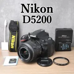 美品 ショット数1785回】Nikon D5200 ダブルレンズ スマホ転送 - メルカリ
