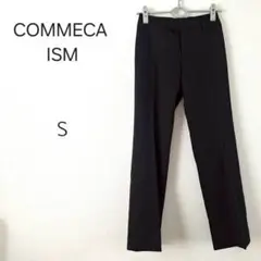 1431＊コムサイズム COMMECA ISM ブラックパンツ Sサイズ