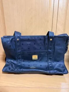 MCM ネイビー トートバッグ