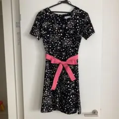 RINASCIMENTO リナシメント　花柄 半袖ワンピース Mのサムネイル