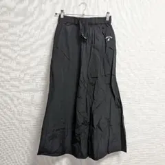 KANGOL SPORT ブラックロングスカート