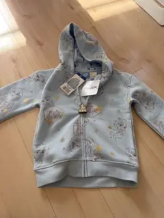 Disney Frozen エルサ パーカー サイズ7 水色