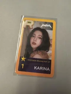 aespa superstar Richman ポップアップ カリナ トレカ