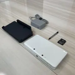 Nintendo 3DSセット【極美品】ピュアホワイト　動作確認済み