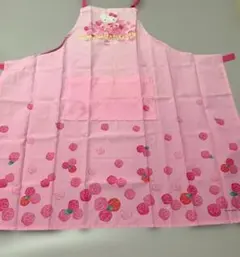 サンリオ キティ エプロン 大人用 1998年 平成レトロ さくらんぼ柄