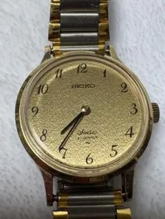 SEIKO Socie 手巻き時計 21ジュエル ゴールド稼働品　レディース