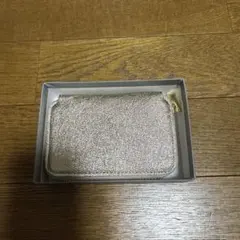 nadaya mu 本革 コンパクト財布　HAKU ゴールド