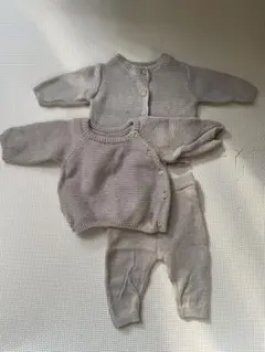 H&M オーガニックコットン ニット3点セット