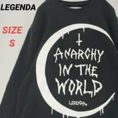 LEGENDA　レジェンダ　スウェット　オーバーサイズ　メンズ　S　黒のサムネイル