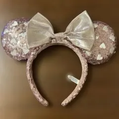 ディズニー カチューシャ スパンコール ピンクのサムネイル