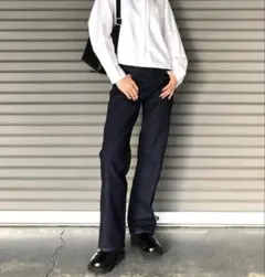 UNIQLO JWANDERSON ストレートデニム 27 ネイビー