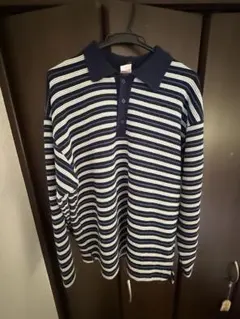 ニコアンド　ボーダー　ラガー　トップス