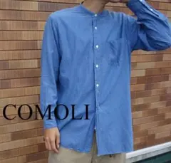 COMOLI ベタシャン プルオーバーシャツ サイズ3 オリーブ 美品 - メルカリ