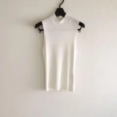 Theory セオリー　ノースリーブニット　ホワイト　サイズ0