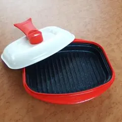 電子レンジ専用調理器 レンジメート PRO グランデ レッド