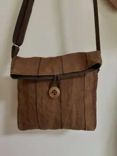 キンワシ、柿渋染めバッグ 柿渋染めバック #柿渋 #柿渋染め #柿渋染めバッグ #柿渋染め