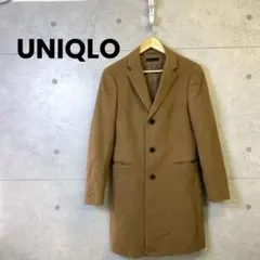 UNIQLO ユニクロ カシミヤ混　ウール　チェスターコート メンズS