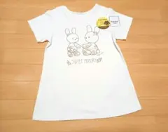 スラップスリップ★2wayうさぎちゃんTシャツ★前後着用OKのサムネイル
