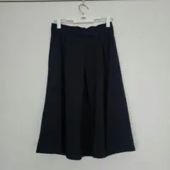 GU ネイビーフレアスカート　試着のみ　サイズL