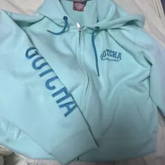 GOTCHA ミントグリーン フルジップパーカー
