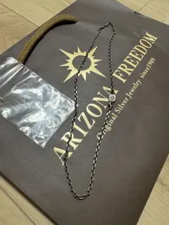 【極美品】ARIZONA FREEDOM 18kネックレス　カスタムチェーン 極美品】ARIZONA FREEDOM 18kネックレス カスタムチェーン 極美品