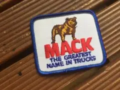 珍品【70's Mack Truck ワッペン】ビンテージ マックトラック